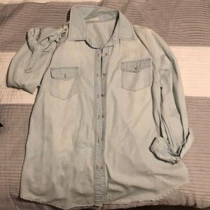 Copper Key Denim button up